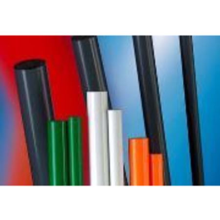 PROFESSIONAL PLASTICS Black PVC 60 L, 0.75 W RPVCBK.750-10